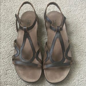 Naot Dorith Sandals Volcanic Brown Size 41